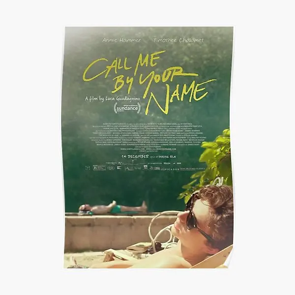 

Постер с надписью «Call Me By Your Name», украшение для дома, картина для комнаты, винтажная забавная картина, современный декор, печать на стене без ...