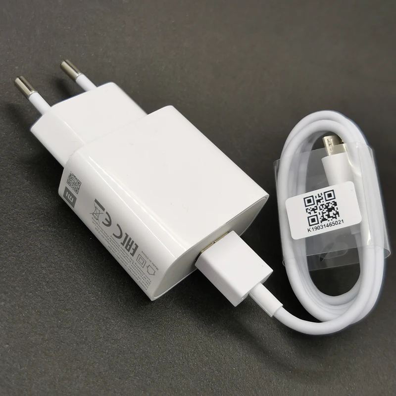 Зарядное устройство Xiaomi с USB-портом 5 В/2 А кабель Micro USB Type-C для Mi 8 9 SE lite A1 6 A2 Mix 2 2s Redmi