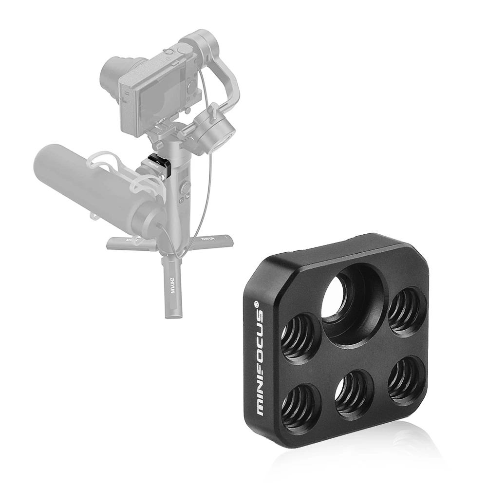 Монтажная пластина Crane M2 для Zhiyun Crane-M2 Боковое крепление с резьбовыми отверстиями