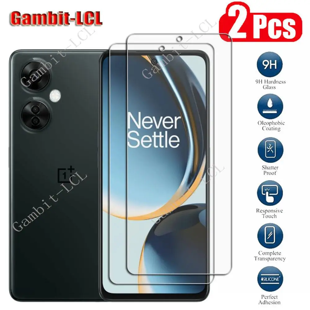 

2PCS Original Tempered Glass For OnePlus Nord CE 3 Lite 5G 6.72 CE3Lite CE3 3Lite CPH2467 Screen Protection Protector Cover Film
