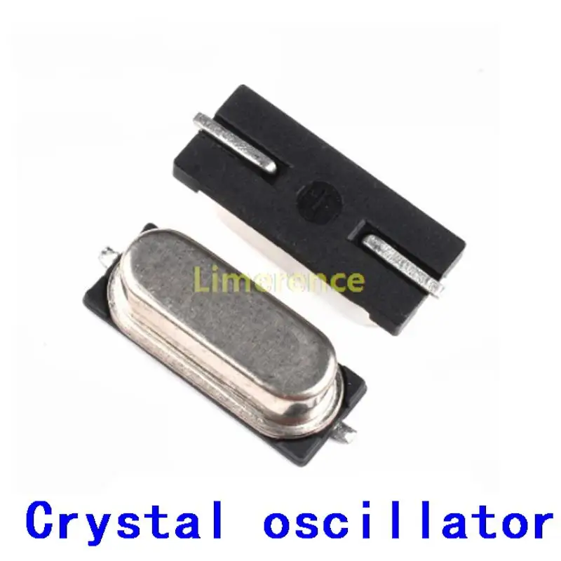 

10PCS SMD HC-49S 5.000mhz 5MHz 20ppm 20pF quartz resonator crystal