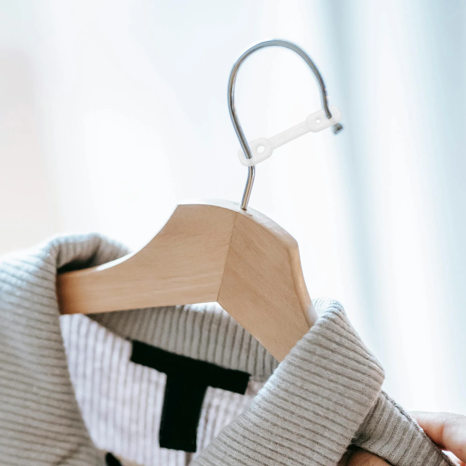 100 шт. сушилка вешалка для одежды подвесные пряжки ветрозащитная дома крепежная