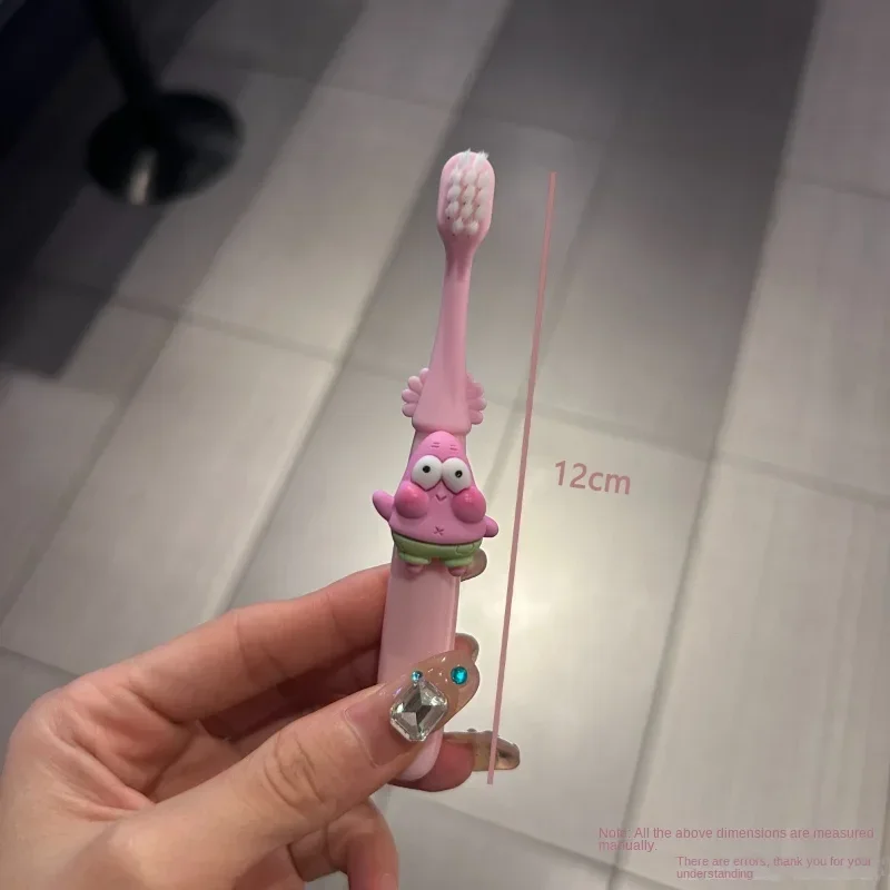 Детская зубная щетка SpongeBob ультратонкая Мягкая антибактериальная защита десен