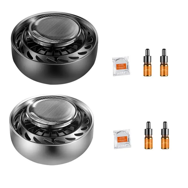 

Solar Car Air Freshener Autos Ufo Diffusers Air Freshener Automobiles Solar Rotation Odor Eliminator Oil Diffusers Accessory