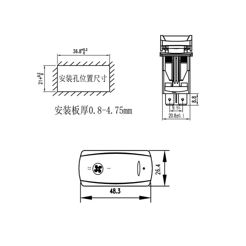 Детали для экскаватора Caterpillar CAT кнопочный переключатель 214-4695 аксессуары