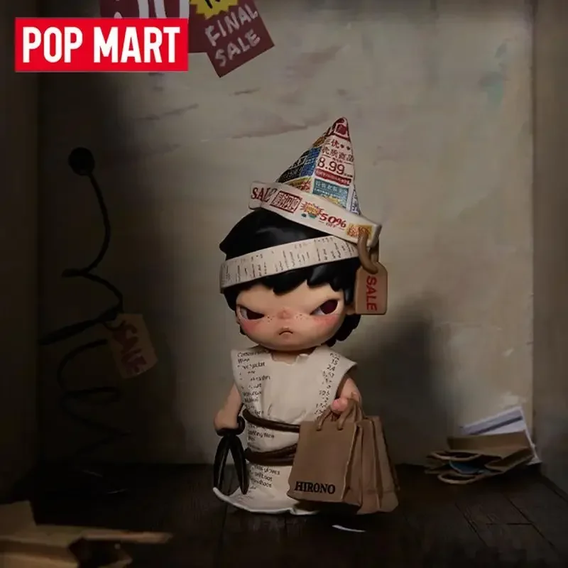 Фото POP MART Hirono TAMED WILDGRASS Series Mystery Box: Оригинальная коллекционная фигурка-сюрприз, игрушка-сюрприз, украшение для дома, настольная кукла №2