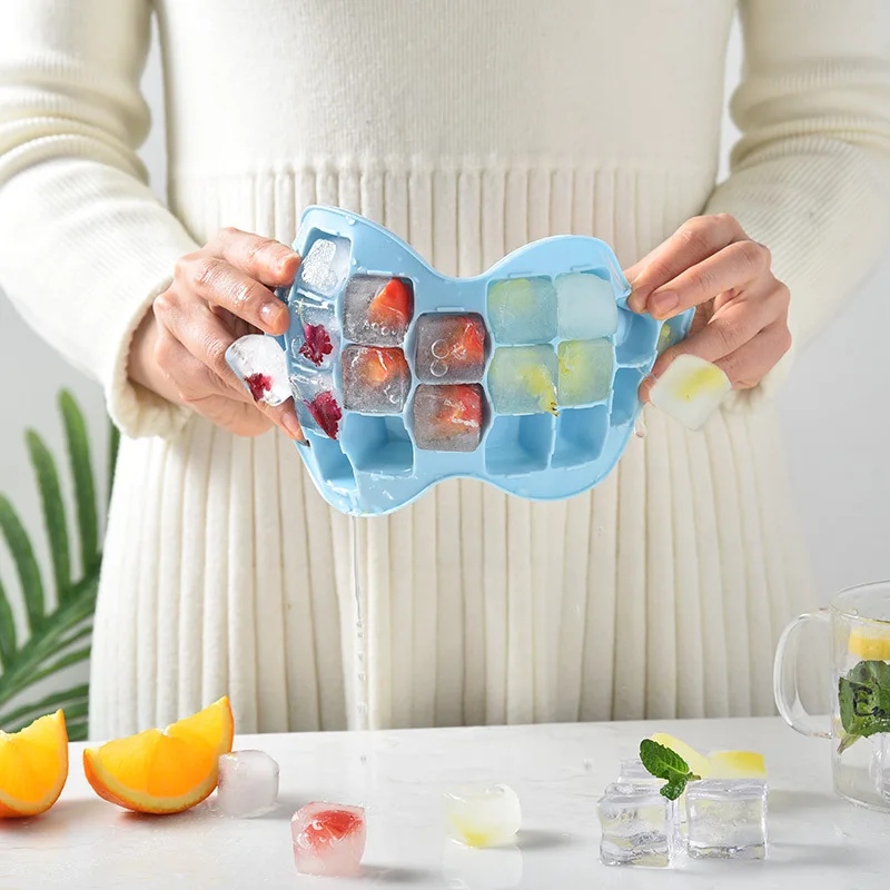 Силиконовый поднос для льда в виде тыквы 21 ячейка форма кубиков форме розы