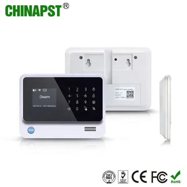 Лучшее приложение в Китае 2023 CID GSM GPRS беспроводная Wi-Fi сигнализация с IP-камерой