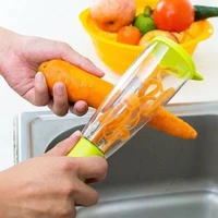 storable peeler potatoes carrot hand grater for vegetables with container non slip manual shredding slicer kitchen accessories