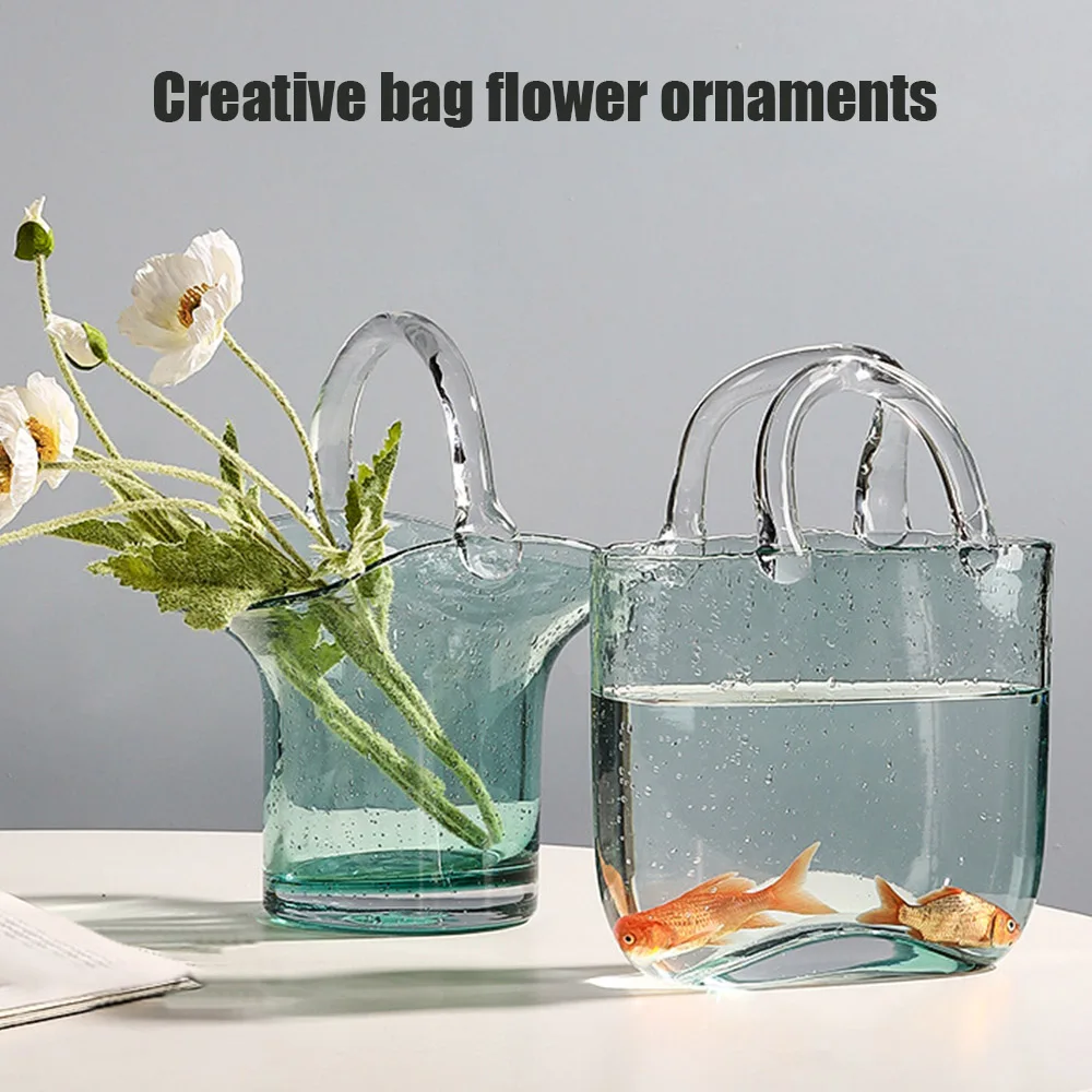 

Clear Glass Vases for Decor Bubble Flower Desktop Glass Vase for Decor for Table Vases Glass Vase TS2