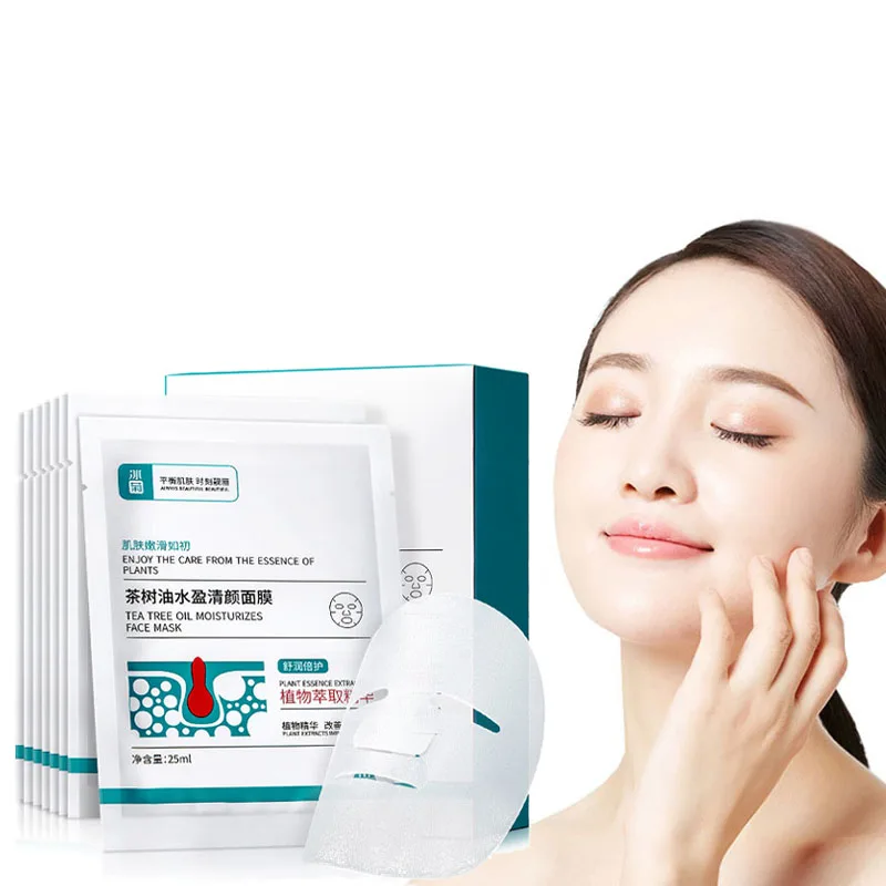 

Маска для лица с маслом чайного дерева, 10 шт.