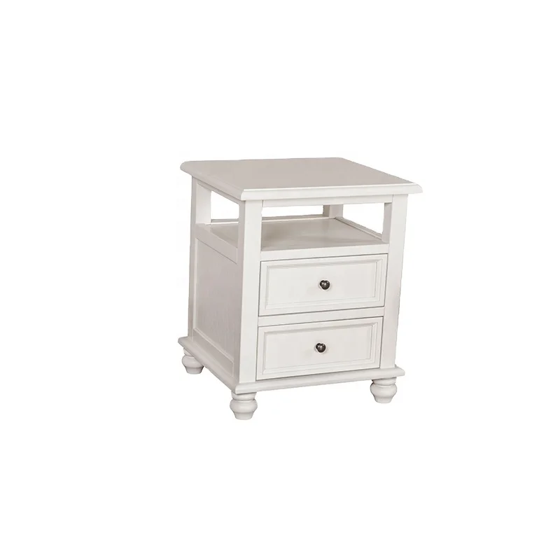 

Woosuper ws201 high-end hotel bedside table modern white nightstand