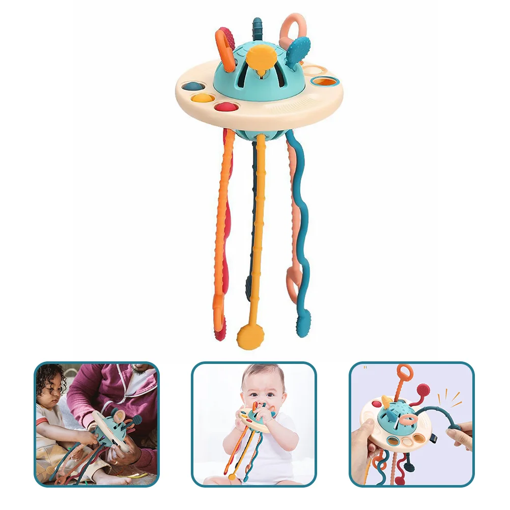 

Toys Toy Baby String Sensory Montessori Silicone Activity Toddler Babies Interactive Toddlers Development Travel Learning Ufo