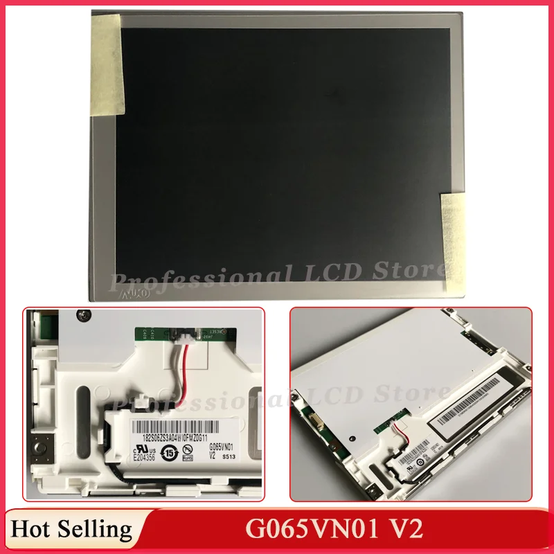Фото Новый 6,5-дюймовый ЖК-дисплей G065VN01 V2, панель экрана 640*480, промышленный ЖК-дисплей G065VN01 V.2 для замены №1