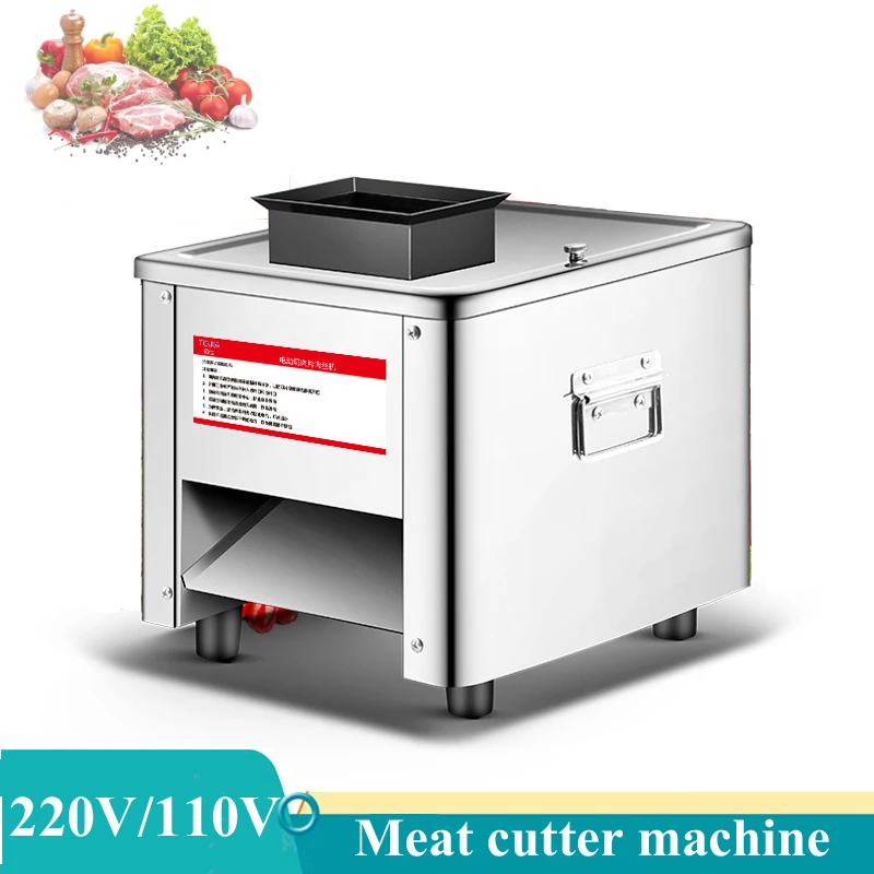 

Electric Meat Slicer Commercial Automatic Vegetable Cutter Slice Dicing Machine Meat Grinder Cutting Machine