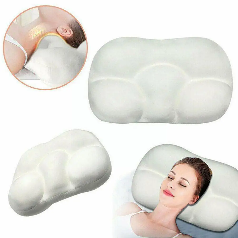 

3d Cloud Pillow Egg Pillow Neck Pillow Multifunctional All-round Orthopedic Neck Pillow For Sleeping Pain Release Cush R8v3