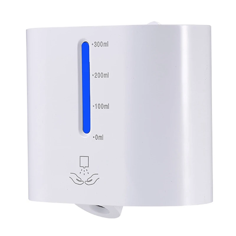 300Ml Infrared Sensor Soap Dispenser Automatic Touchless Hand Detergent Wall-Mounted Disinfection Sprayer