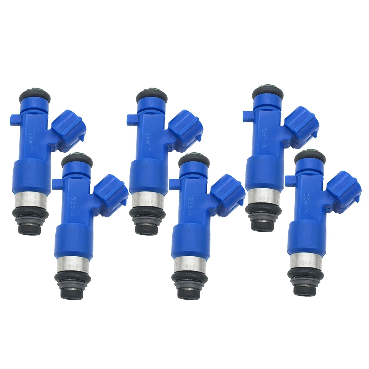 

6PCS New Fuel Injector Nozzle 16600-JF00A 14002-AN001 for Nissan GT-R 350Z 370Z Infiniti G35 G37 2003-2015
