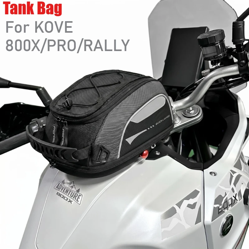 Фото Сумка на бак KOVE 800X Rally Pro / Colove KY 800 X для мотоцикла, быстросъемная, для навигации, водонепроницаемая, багажная, верхний кофр №1