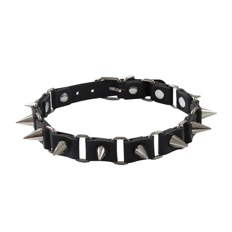 

Pet Accessories,Leather Dog Collar, Strong Stab Anti Bite, Universal Dog Harness for Large, Medium and Small Dogs In All Seasons