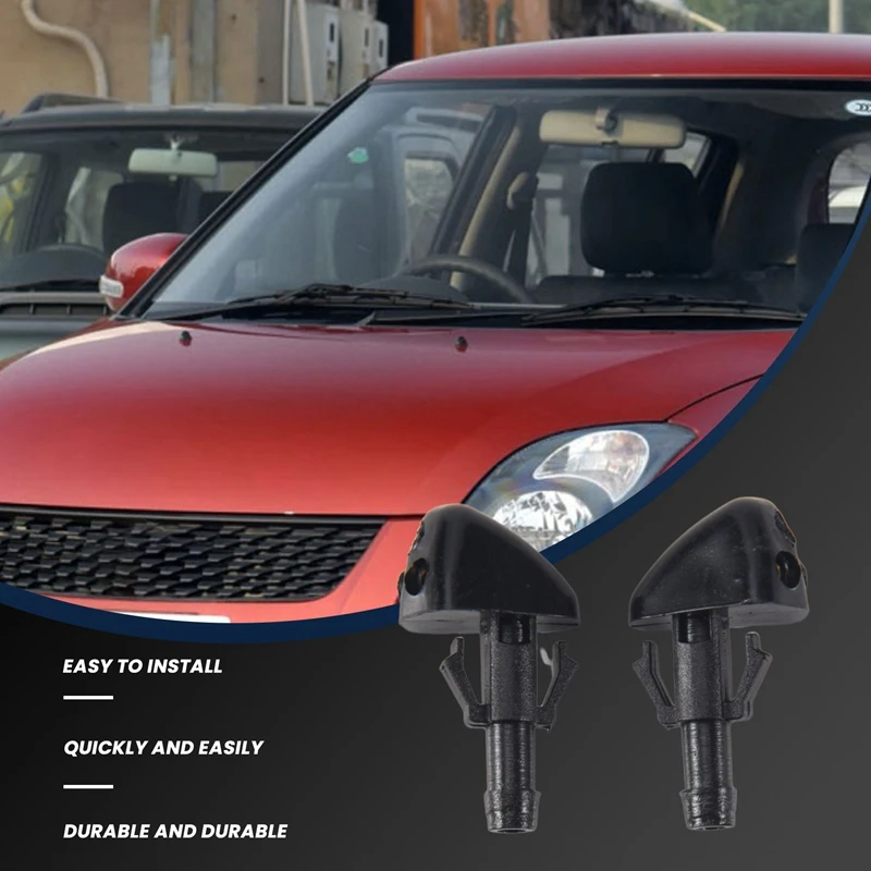 2X автомобильная насадка для омывателя лобового стекла водоструйная Suzuki Swift Alto SX4