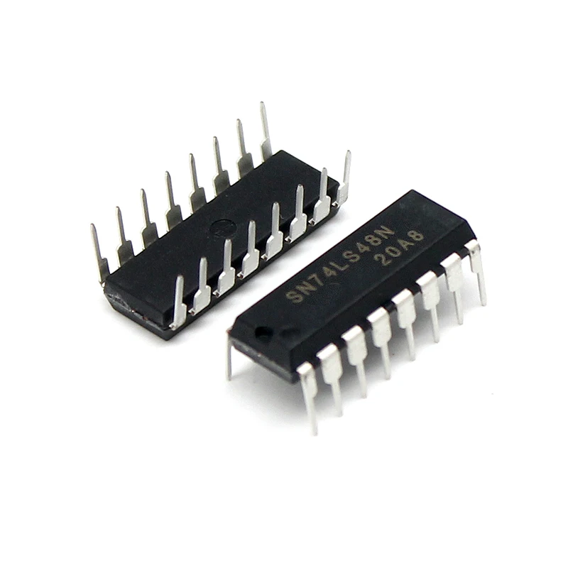 

10Pcs Sn74ls48n Dip16 74ls48 Dip-16 Integrated Circuit DIY Electronic Kit integrated Ic logic Chip