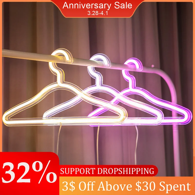 

Led Neon Light Hanger Neon Sign light for Store Room Home Party Wedding Decoration Christmas Gift Neon Lamp USB