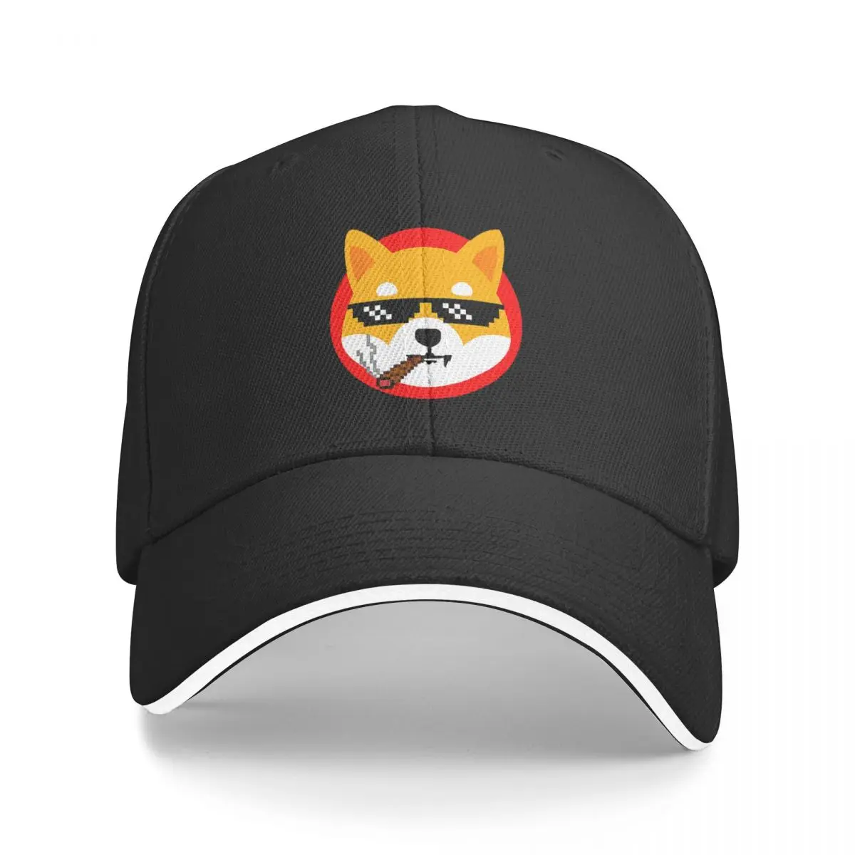 

Бейсболка Doge Deal With It с собакой, Снэпбэк Кепка для мужчин и женщин, уличная Регулируемая Повседневная Кепка, бейсболка в стиле хип-хоп, полихроматическая