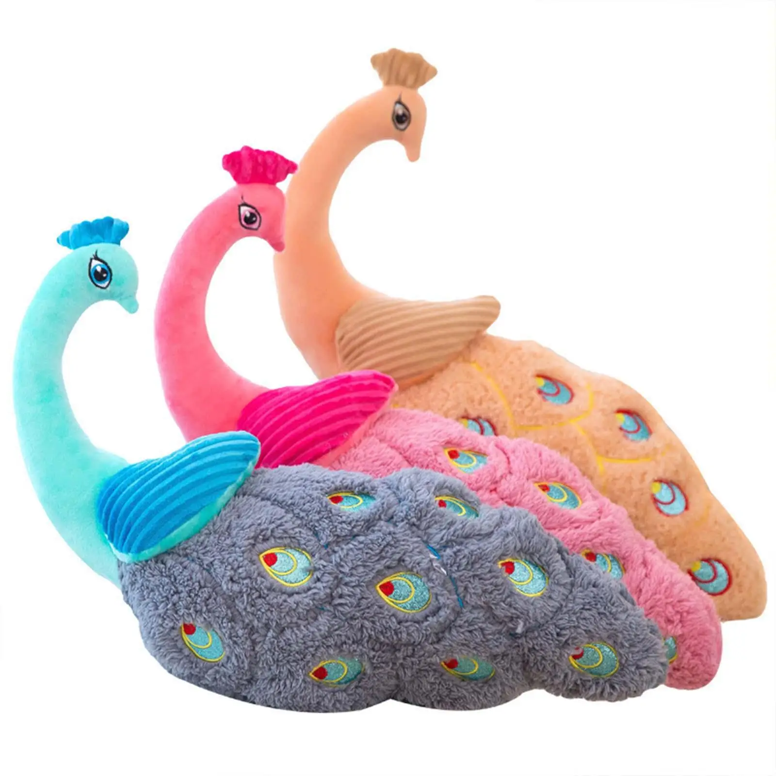 

Peacock Decorative Pillow Bird Pillow Throw Pillow for Couch Bed Ornament Surface Washable Car Decoration Cute Multifunctional