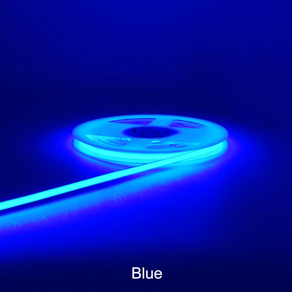 

COOLAMPS COB светодиодная лента 5 мм 8 мм RGB 12В 24В для дома