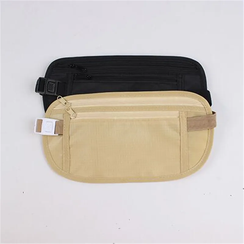 2023 Waist Bag Simple Lightweight Waterproof Polyester Outdoor Sports Bags Mini Portable Phone Key Bag Running Belt Waist Pack