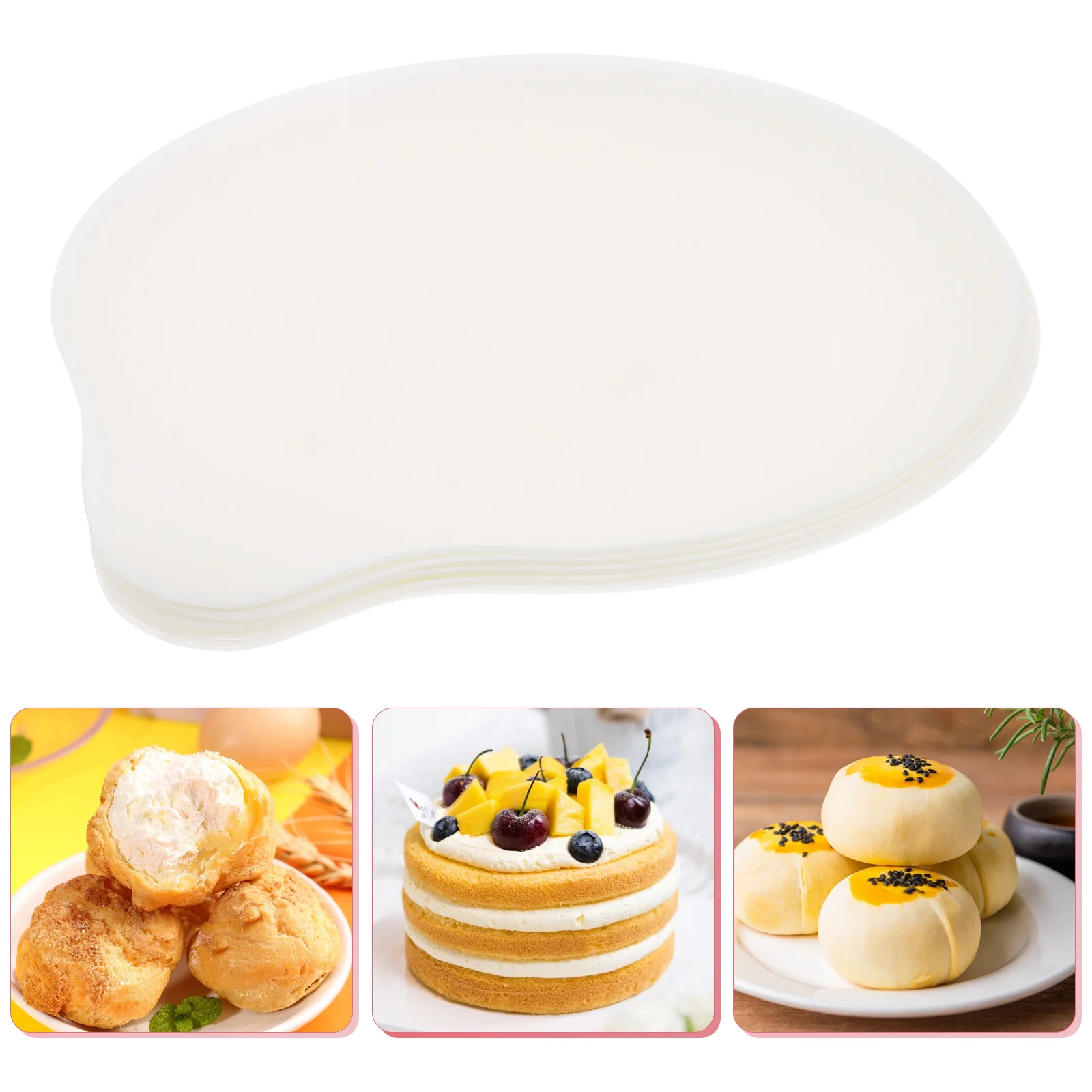 

20pcs Practical Portable Dessert Party Dessert Plates For Appetizers