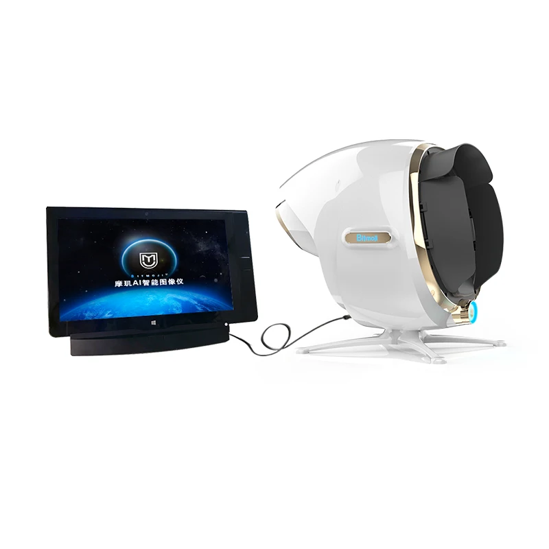 

smart 3d skin analyzer bitmoji AI intelligent skin analyzer machine facial with Ipad auto skin analyzer