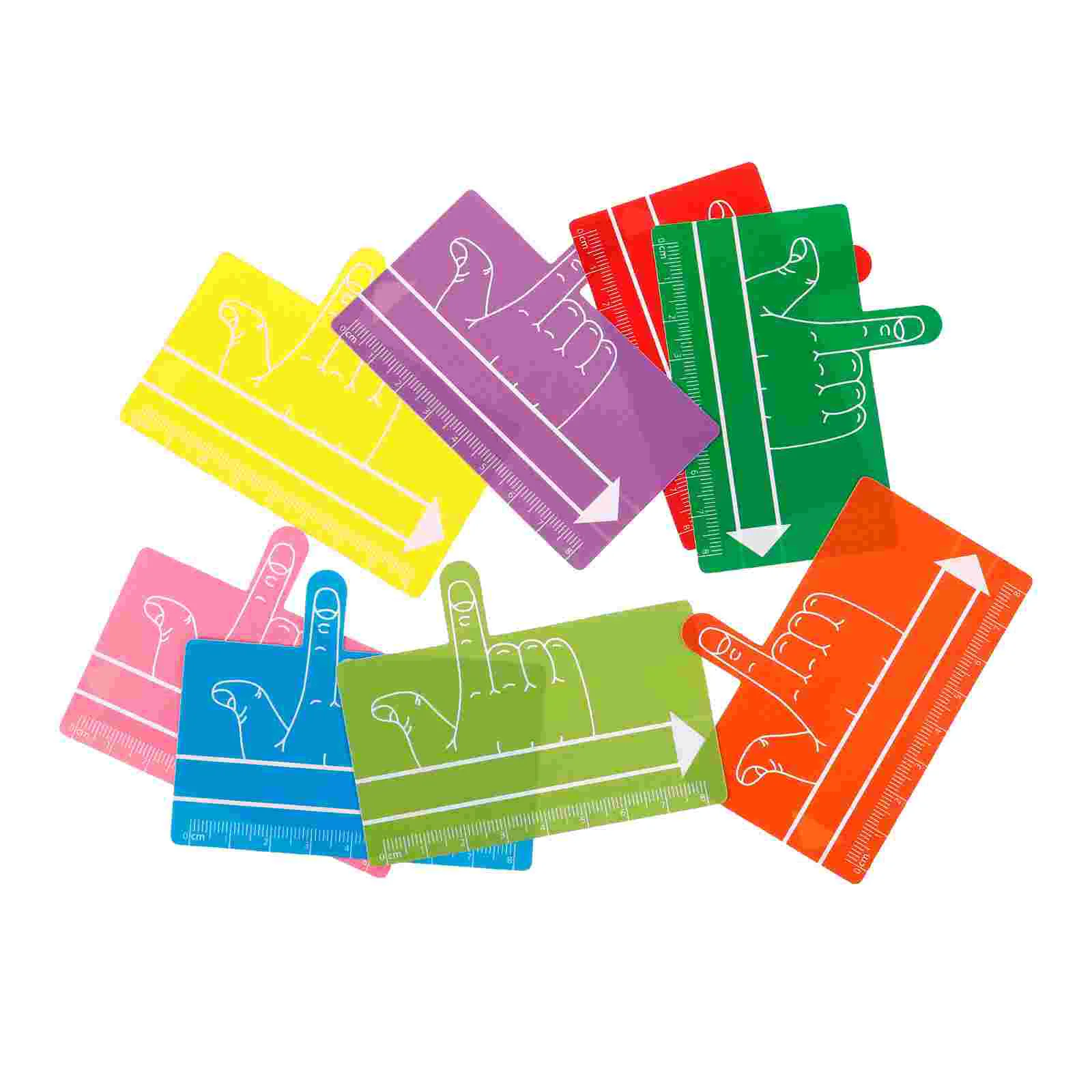 8 шт. закладки для детей инструмент чтения и фокусировки легкие с дислексии