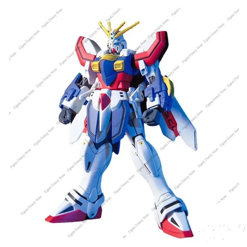 Фото Специальное предложение: Оригинальная модель Bandai Gundam HGFC GF13-017NJII GOD GUNDAM, сборная модель, аниме-фигурка, игрушка-конструктор Gunpla №4