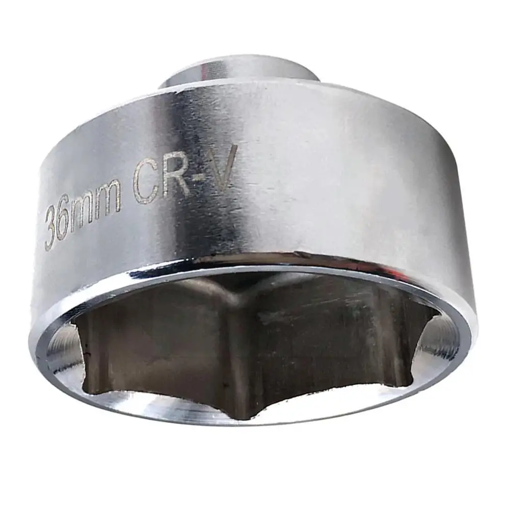 

36mm Engine Oil Wrench Metric Low Oil Filter Socket Wrench Remove Canister Housing For Hand Tools K3r9
