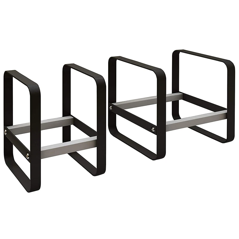 

Plate Holder Dish Organizer Rack,Metal Non Slip Stand Display Bowl Dish Organizer Racks Lids Cutting Board Drying