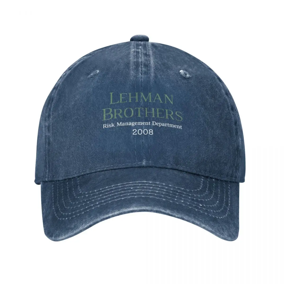 Бейсболка Lehman Brothers темно-синяя