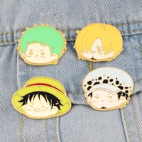 cute japanese anime accessories briefcase badges brooches for women badges on backpack lapel pins enamel pins for friends gifts