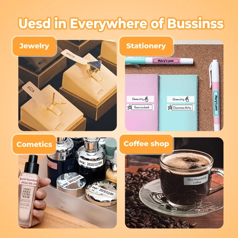 Принтер этикеток Phomemo Q30, термопринтер для этикеток, аналогичный как этикетировочная машина P15 D110 D110M, беспроводной Bluetooth с наклейкой для этикеток