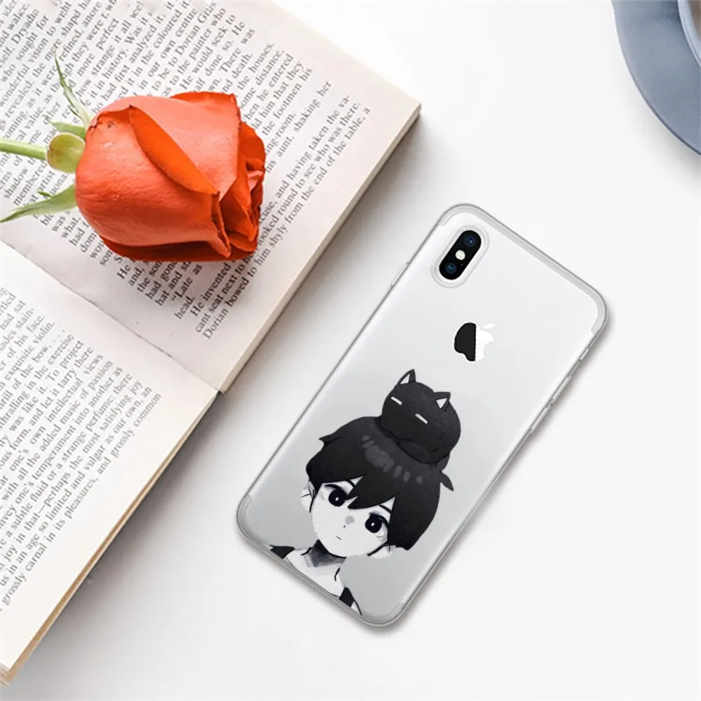 Чехол для телефона с изображением аниме Игра Омори iPhone 15 14 13 12 11 Pro Max Mini X Xs XR 6 7 8 Plus