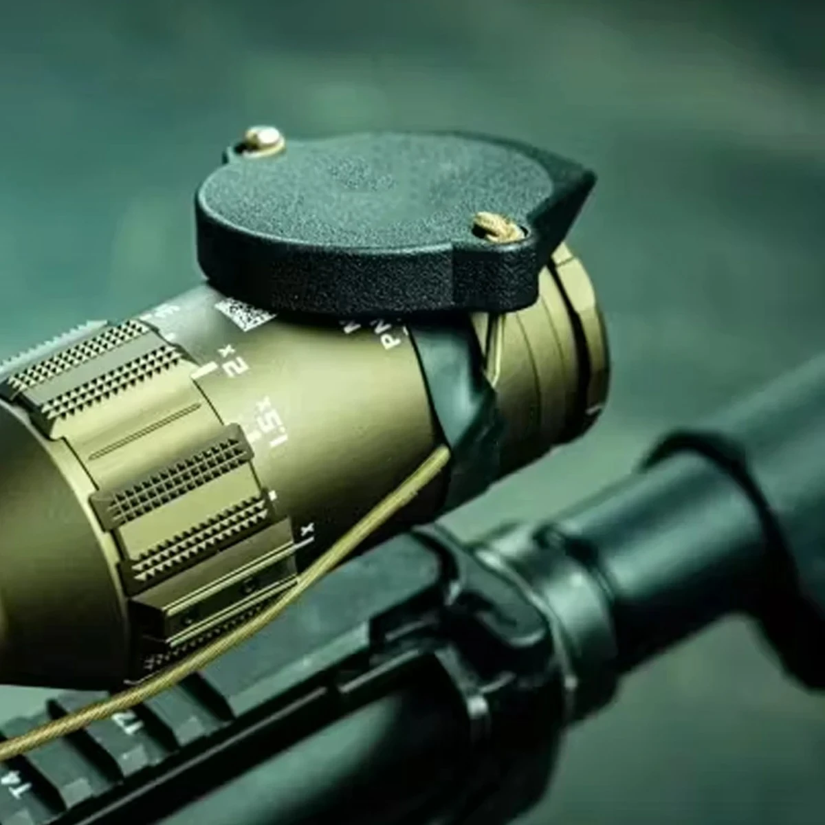 Фото Защитные чехлы для тактических оптических прицелов VORTE 1-6X M300 M600, откидные защитные крышки для прицелов, аксессуары для охотничьих ружей №4