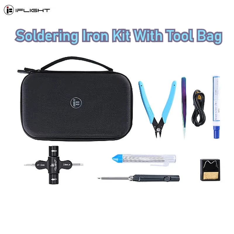 Сумка для хранения инструментов iFlight с комплектом паяльника FPV гаечный