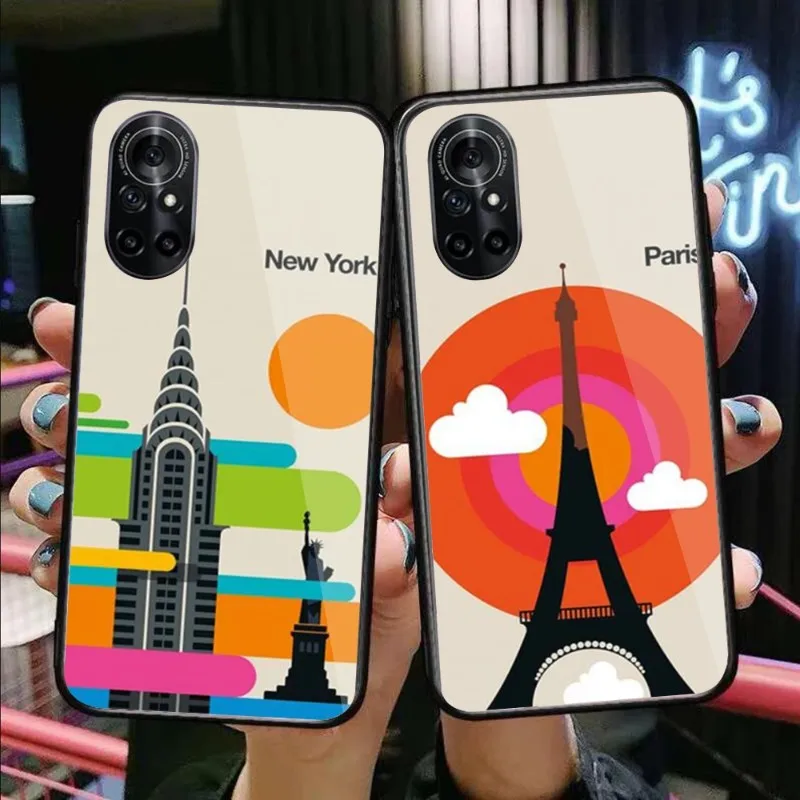 

Чехол для Huawei P50 P40 P30 P20 Pro Mate 40 30 20 Pro Nova 9 8 7