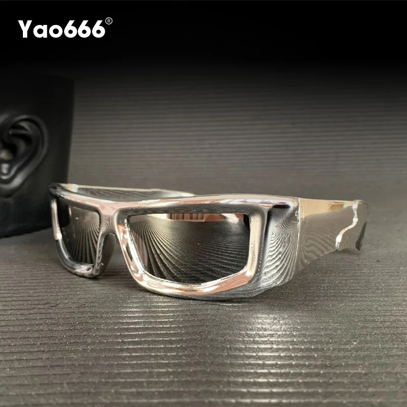 Круглые мужские солнцезащитные очки Y2k с металлической оправой новинка 2023 для