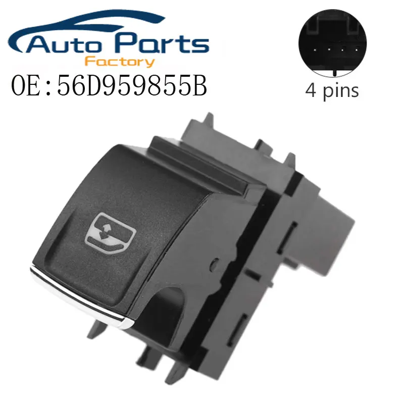 

New Power Window Switch For Volkswagen Passat 56D959855B Switch Button