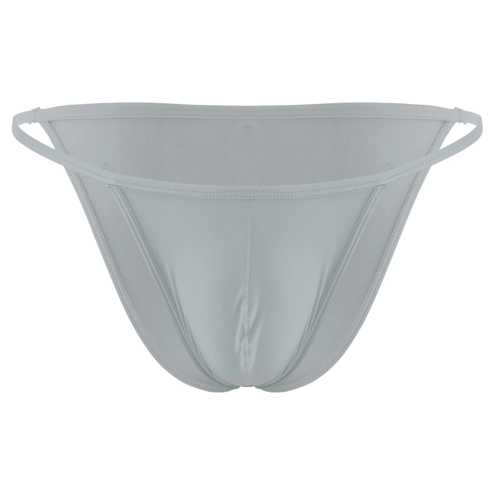 

Mens Male Bulge Pouch G-string Briefs Panties Lingerie Underwear Underpants Low Waist Thong Briefs Pool Party Swimwear