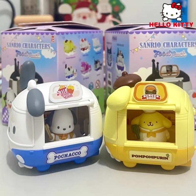 

Аниме Sanrio, изысканная Мобильная еда, зеркало, автомобиль, игрушка, фигурка, украшения, куломи, пудинг, собака, мелодия, Hello Kitty, модель, игрушка в подарок