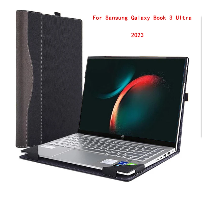 Case For Samsung Galaxy Book 3 Ultra Pro  Pro 360 2023 Laptop Sleeve Detachable Notebook PC Cover Bag Protective Skin Pen Gift