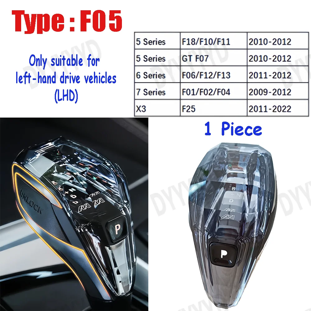 

Кристаллическая ручка переключения передач, рычаг стержня для BMW G30 F30 G01 F01 F32 F25 F36 F10 F18 F12 F16 X5 F15 E70 E71 F20 Crystal Gear Rod